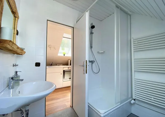 公寓 Ferien Im Wangerland - Haus Wiesenweg - 2 霍鲁梅尔希尔