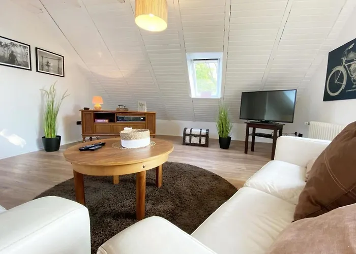 公寓 Ferien Im Wangerland - Haus Wiesenweg - 2 霍鲁梅尔希尔